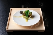 HOSHINOYA Tokyo Dining_[Sen (fresh)] Shark-skin flounder