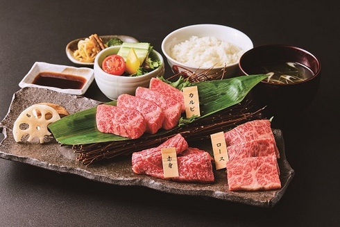   Nikusho Jade Kanazawa_[Noto beef yakiniku lunch] with 2 recommended cuts