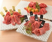 Aged Wagyu Yakiniku Aging Beef Waterrace Kanda Akihabara Branch_Assorted 5 kinds of recommended Aging Rare Cut