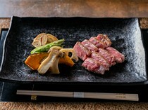 KOBE BEEF STEAK PANDORA TAKUMI_Pandora Course - You can enjoy A5-grade female Kobe Beef, the highest-grade Japanese Beef.