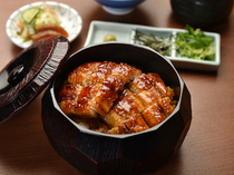 Doikatsuman_Hitsumabushi (finely chopped eel over rice) - Enjoy three tastes in once