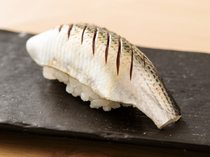 Koromo Sushi_[Kohada no Nigiri]Their perfectly marinated kohada is the epitome of Edo-style sushi!