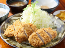 Agu Tonkatsu Coshon Ukishima-dori branch_[Gold Agu Pork Fillet Cutlet (150g)] Its tender texture is popular among ladies and seniors. 