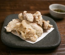 Yakitori Miyagawa Toyosu branch_[White Deep-Fried Chicken] of domestic chicken from Miyagawa's contracted farm.