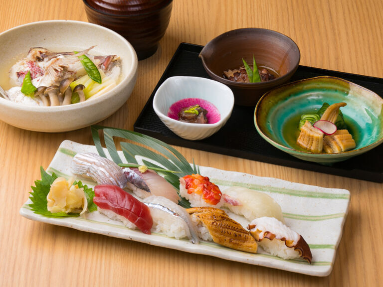 Sushi Hiroshima Ajiroya ekie branch_Cuisine