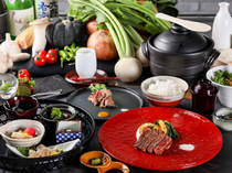 Kobe Beef Steak SAKURA_[Dinner Course] Enjoy high-quality meat and seasonal ingredients.