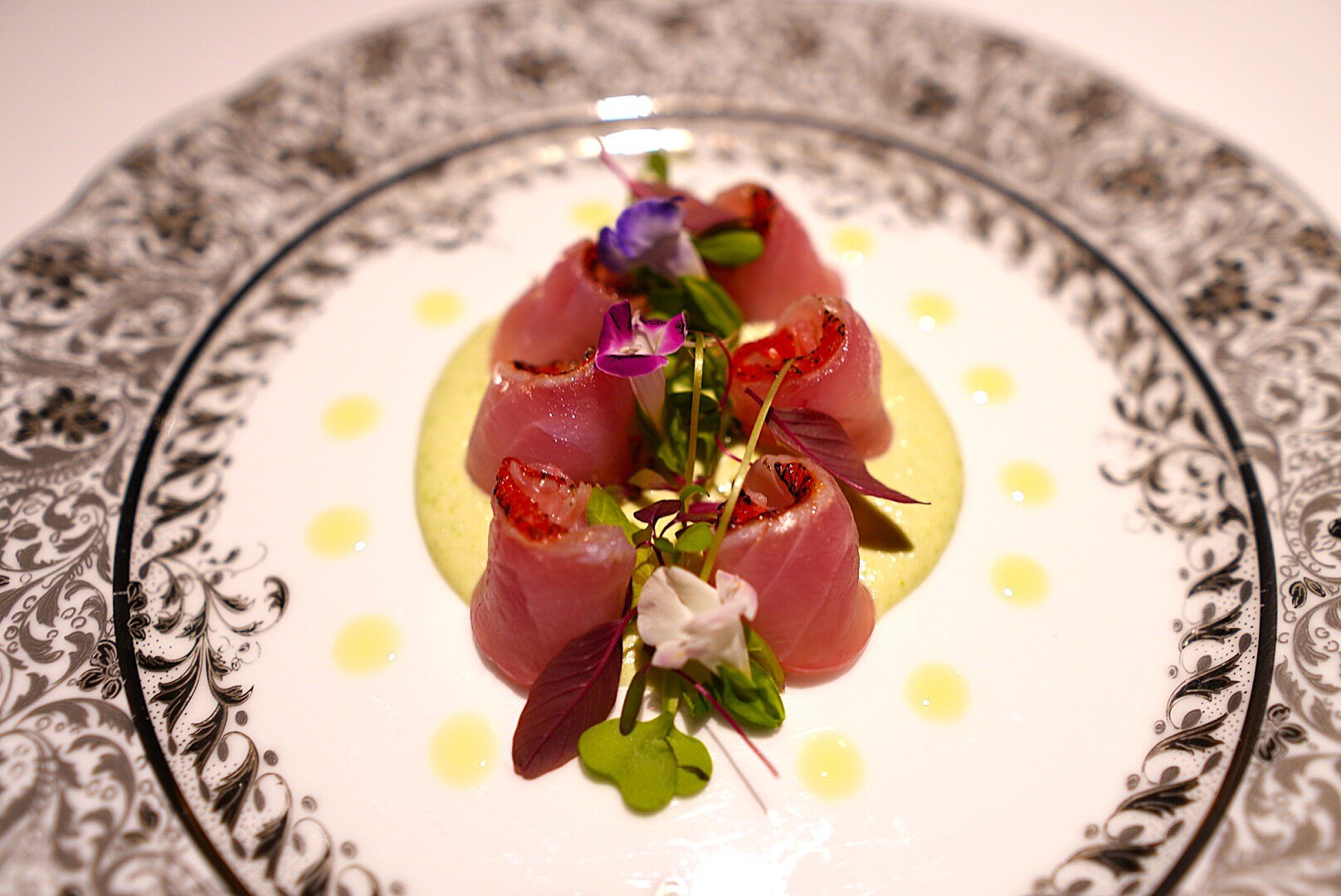 La maison du caviar 17°C_Fresh fish carpaccio, nerve-tightened, from Odawara