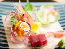 Japanese Cuisine Matsumae_Five-Assorted Sashimi of the Day