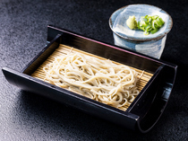 Japanese Cuisine Shunka_[Master Chef's Hand-Made Soba (buckwheat noodles)] Worth as the last dish of the course.