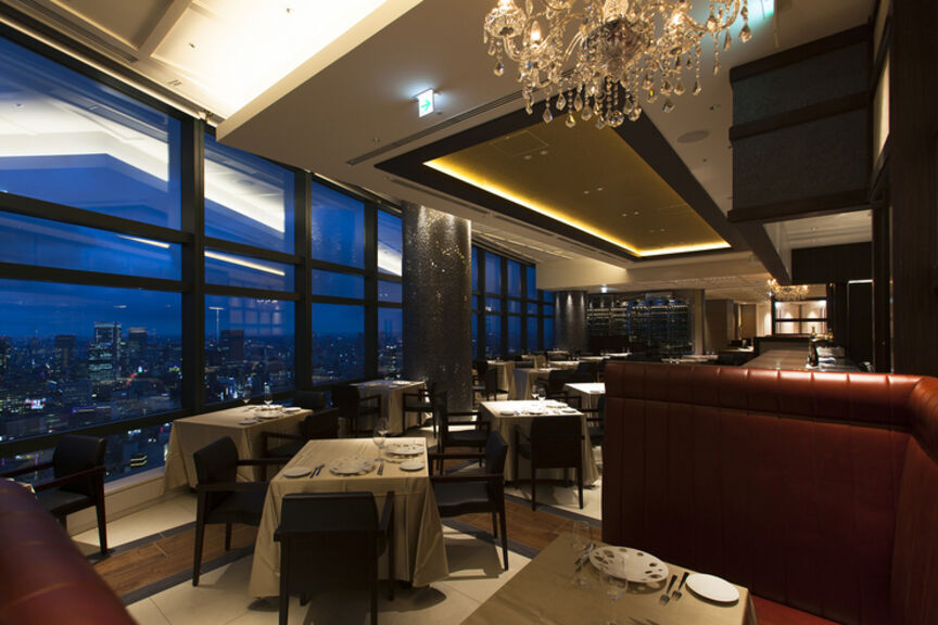 5 star Ginza Tower Restaurant, Italian cuisine in Tokyo