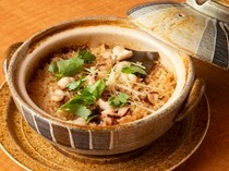 Syunsai Adachi_Earthen Pot Rice with Octopus (for 2-3 people) - Savor the season's delicacies.