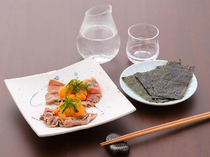 shirohacha koshitsu annex_[Uniku] Luxurious ingredients beef and sea urchin complementing each other
