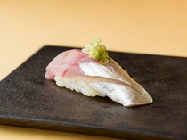 Sushi Naoki_[Aji (horse mackere)]. A common fish cooked to first-class perfection.