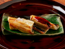 Fukuyoshi_[Anago], a dish with a soft texture and overflowing with umami (Japanese savory taste).