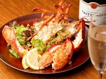 Steak AOHIGE_Grilled Live Lobster - Enjoy a whole fresh lobster.