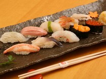 Sushiya no Negami_Specially Selected Sushi - with a colorful assortment of fresh Hokkaido ingredients
