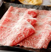 Ginza Shabutsu_Ultimate A5 ranked Japanese Black Cattle Wagyu and various types of meat that can't be found at other restaurants, all at reasonable prices.