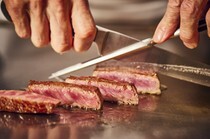atelier Morimoto XEX Teppan_Recommended Grilled Steaks
