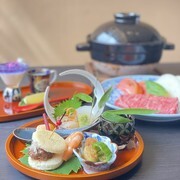 Kaiseki Mita Basara Bettei_Lunch  Tomato Sukiyaki