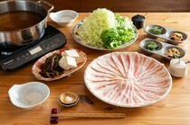 Chatan Dining Chaaboo_Pork Belly Shabu-Shabu Set