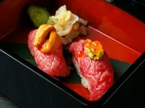 Kobe Beef Daia Asakusa Rakutenchi Branch_Steak Sushi - Made with the freshest ingredients.