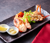 Teppan French aboz_13,200 JPY Plan - Enjoy fresh lobster with rich fragrances and delicious flavors that spread in one's mouth.