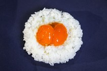Omusubi-dokoro Morimori_Toriumi Egg Rich Yolk marinated in Soy Sauce