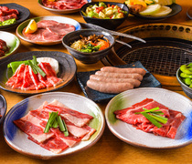 Yakiniku no Kawayoshi_All-you-can-eat Value Course - You can eat a full meal at a reasonable price.