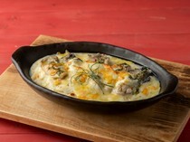 Gratin Cafe_Oyster Genovese Style - The rich blessings of the Seto Inland Sea.