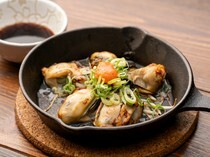 Okonomiyaki Matochan_Kaki Pon - You can directly taste the deliciousness of Miyajima oysters, Gokusenou. 