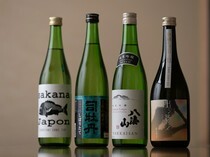 Sushi Uchio_Sake - Collected from all over Japan.
