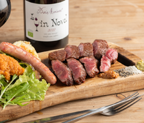 Nick_Kobe Beef Rump Steak Plate Set - All of the rare parts that can be selected only at a butcher store are exquisite!