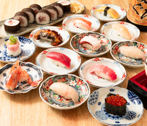 Kaisen Teppan Izakaya Aichi_Sushi - Excellent freshness! Enjoy your favorite items at a reasonable price.