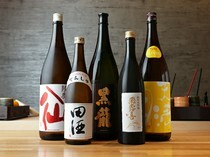 OSushiawase Sushi Horikawa_Japanese Sake - Carefully selected by the owner.