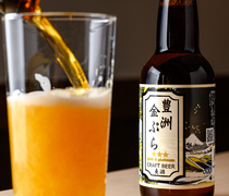 Toyosu Kinpura_Kinpura Beer - The restaurant's original beer complements the excellent oden.
