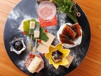 Sagami Isshaten Isshitsu Kuon-Yamato_Assortment of long-established ingredients - 	Enjoy a wide variety of Japanese food.