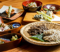 Sake to Soba Taihoku_Taihoku 3,000 JPY Course - A course to enjoy the full flavor of each dish.