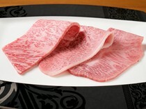 Yakiniku Hanabi Nishiki Branch_Recommended Part of the Day Aburi-yaki (seared meat) - Speciality of Hanabi. (The picture shown is an example)