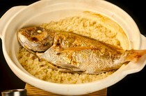 Nihonryori Mochizuki_Tai Meshi - It's Mochizuki's signature dish, perfect for celebrations.