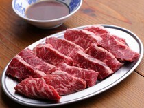 Shibuya Gyumon_Jo Harami (skirt steak) - The moderate marbling is irresistible.