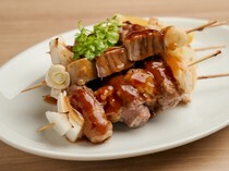 Lamb Shabu Kinnome Shinjuku Branch_Lamb Skewer Assortment - Glazed with housemade matured sauce and carefully grilled one by one.