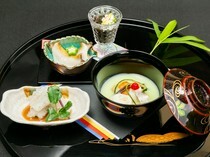 Nanzenji Sando Kikusui_Sakizuke (appetizer) - created based on the image of Japan's Tanabata festival