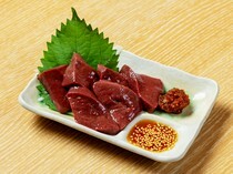 Yakinikudokoro Mataraiya_Kiwami Liver Sashimi of low-temperature cooking - Great as an accompaniment to alcoholic beverages. The low-temperature cooking is taken to the extreme.