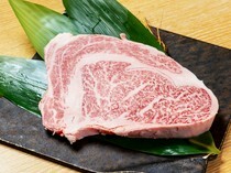 Yakinikudokoro Mataraiya_Wagyu Beef Ribeye Whole Cut - A thick cut of premium quality part, along with sirloin. 