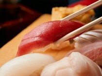 Sushikatsu_Tuna - Sushi is all about tuna. Red, shiny, and ever-popular topping.