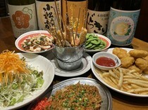 Kushikatsu Sakaba Hirokatsu Ueno Ameyoko Branch_Kushikatsu Standard Course - All-You-Can-Eat Kushikatsu