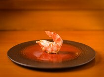 Sushi Rebo_Kurumaebii -  with the image of Shachihoko fish on Nagoya Castle