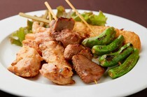 Agora Cafe_Assorted 5 Skewers - Tender and juicy with a great taste of the ingredients.