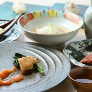 Miyajimazushi Maimon_Itsuki - Monthly standard course featuring seasonal delicacies from the Setouchi and Hokuriku regions.