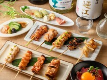 Yakitori Shouchan Roppongi Branch_<For 1 group per day> Savor Japan Limited Course with all-you-can-drink Sake - No regard for profitability!